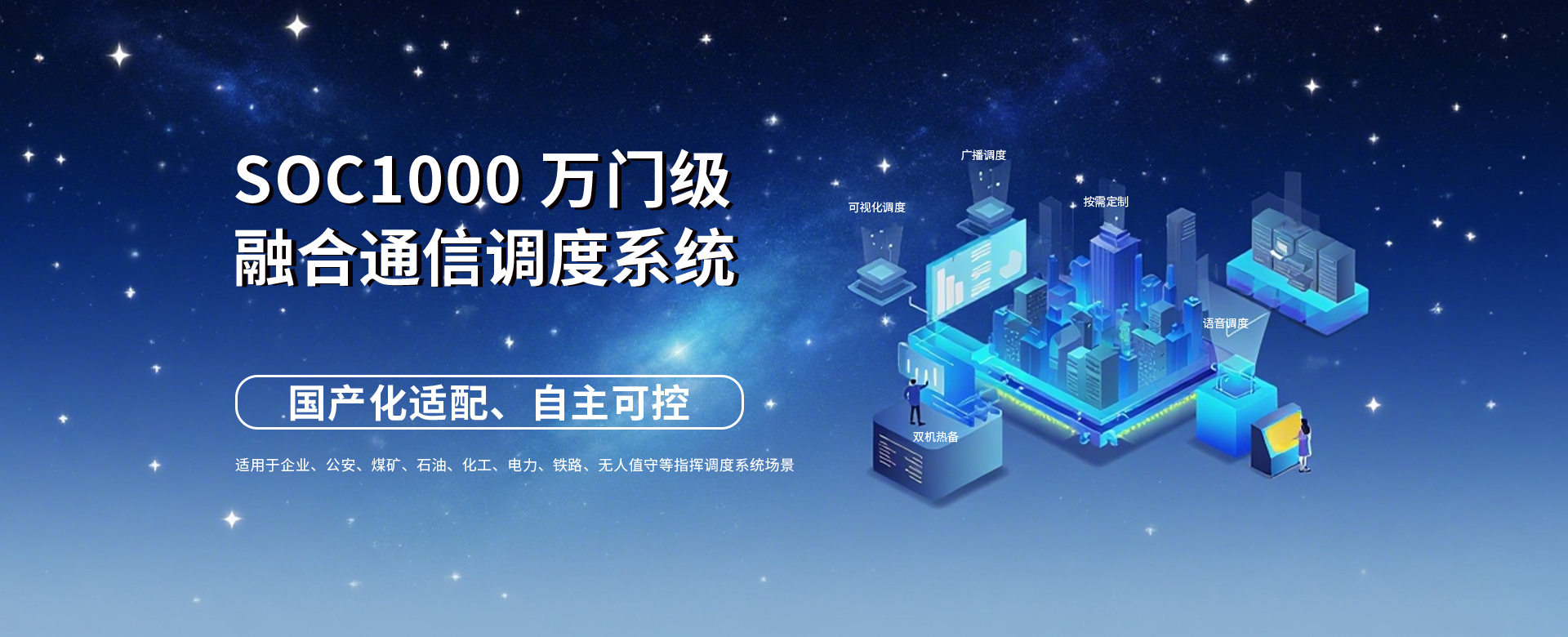 SOC1000調(diào)度融合系統(tǒng)